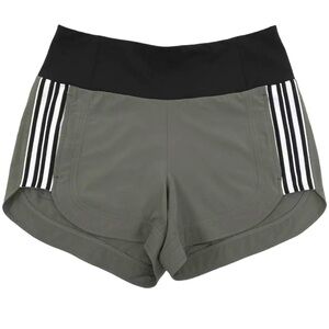 Athleta Ascender Shorts Women's Size 12 side Striped Running Workout Athletic